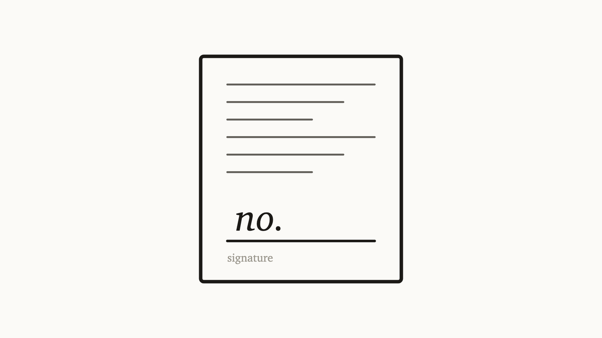 Saying No (The hardest word in fundraising)