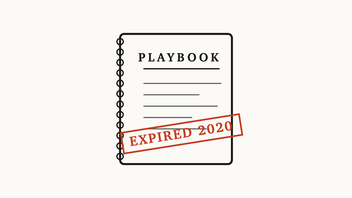The Startup Playbook Is Dead